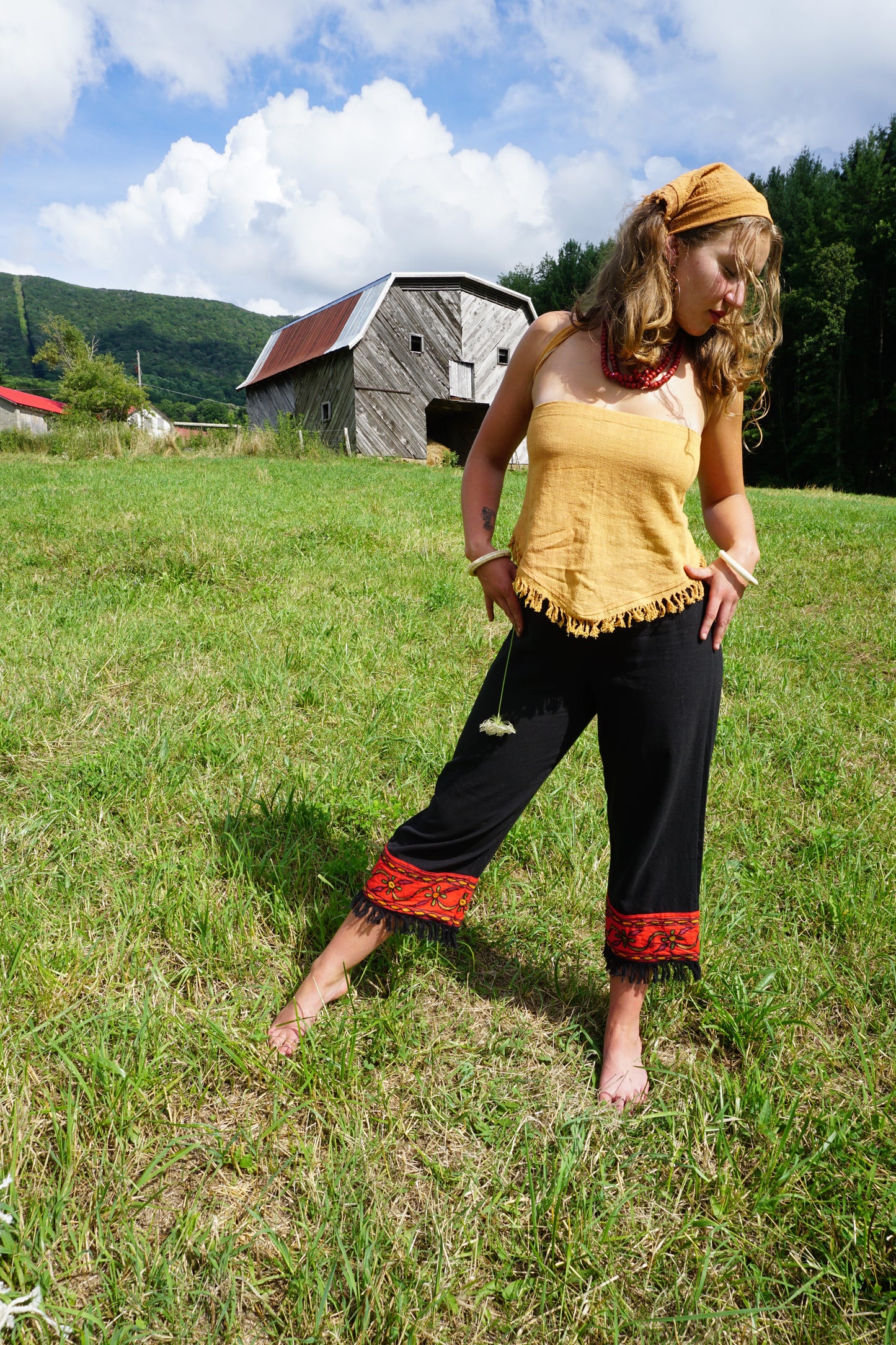 The Raki Pant ~ high waisted ∙ 100% cotton