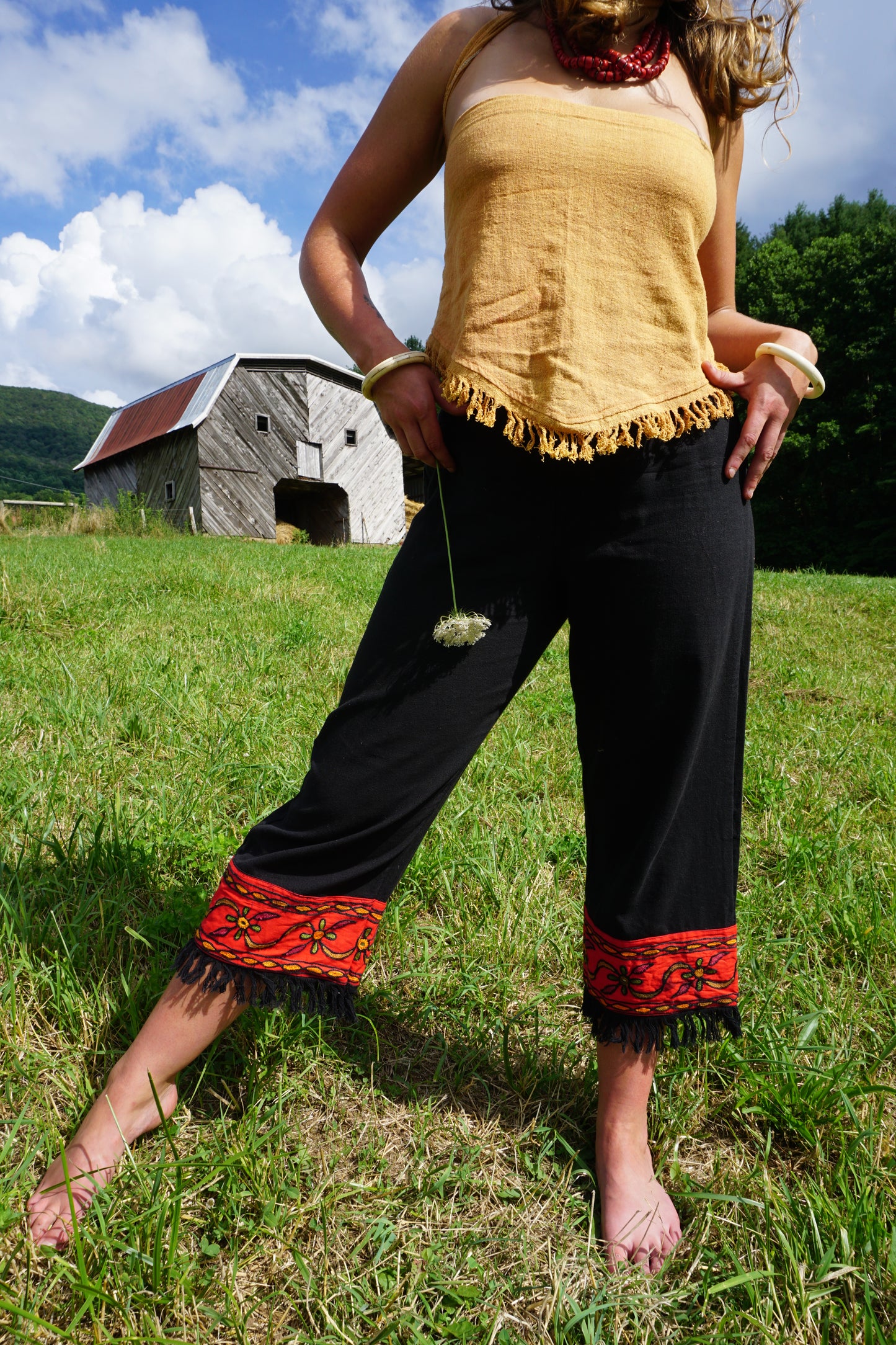 The Raki Pant ~ high waisted ∙ 100% cotton