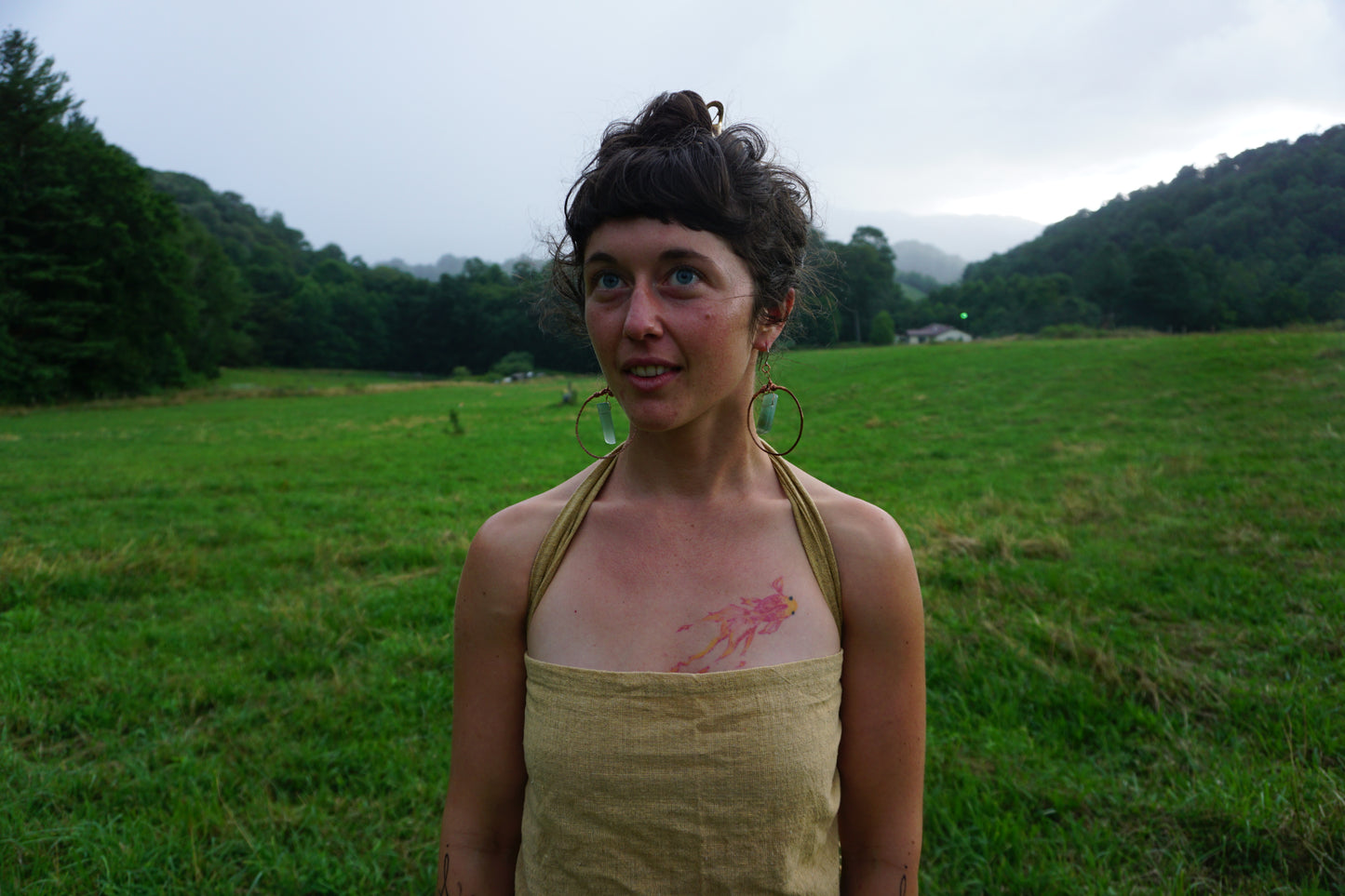 The Channa ~ multi - purpose hemp top ∙ scarf ∙ head wrap ∙ accessory