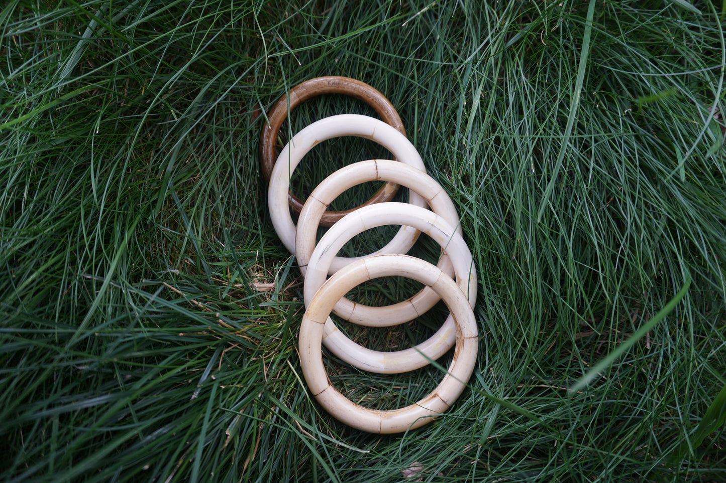 Haddee Bone Bangle ~ handmade in India