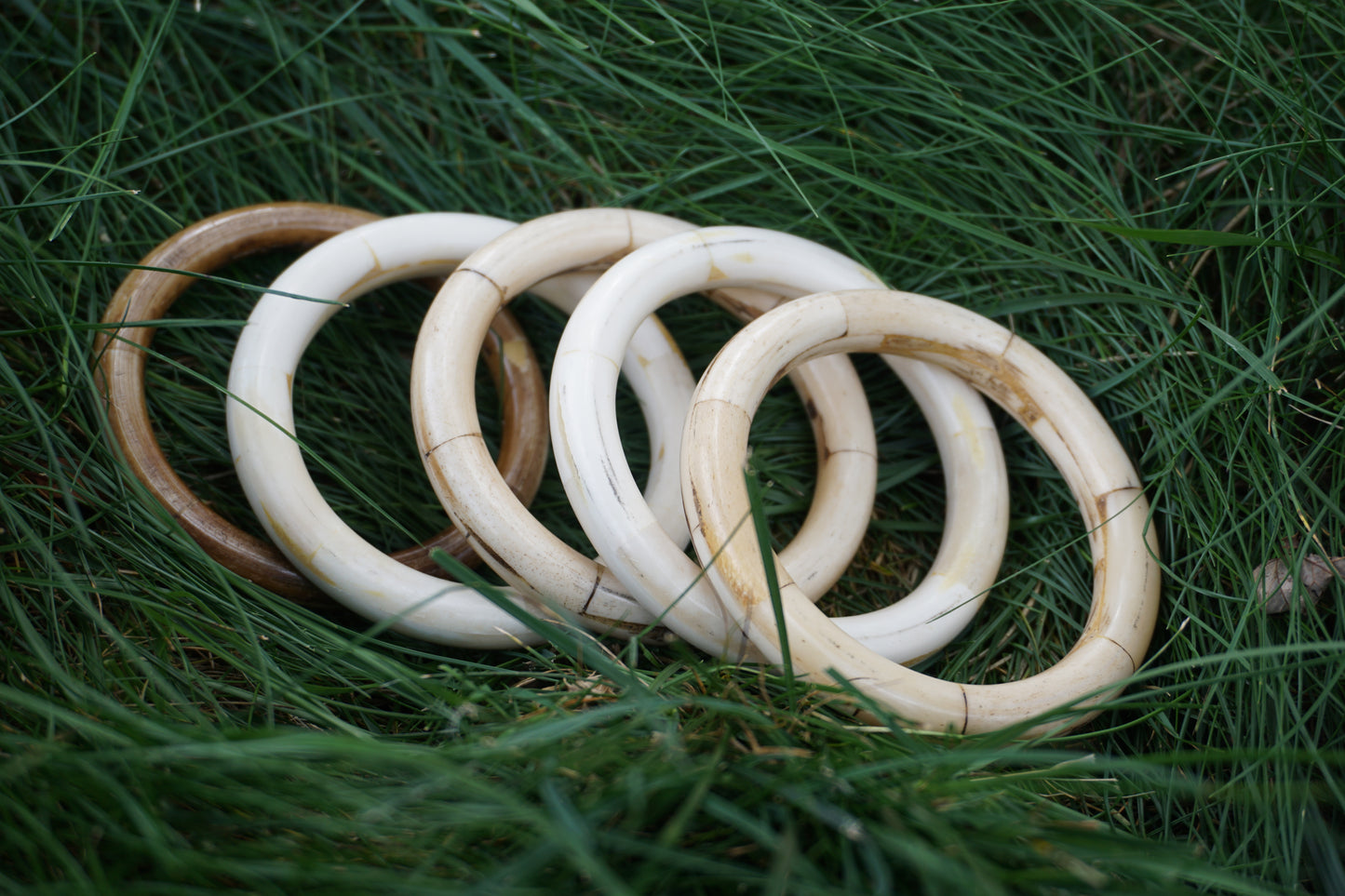 Haddee Bone Bangle ~ handmade in India