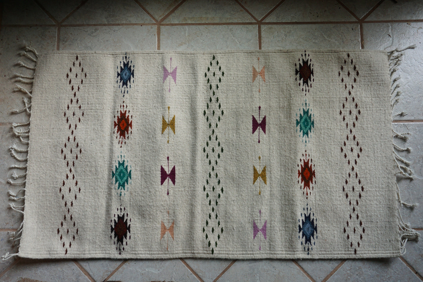 Oaxacan wool rug ~ abuelita