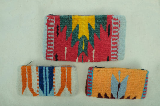Wool Coin Purses ~ handmade in oaxaca, mexico