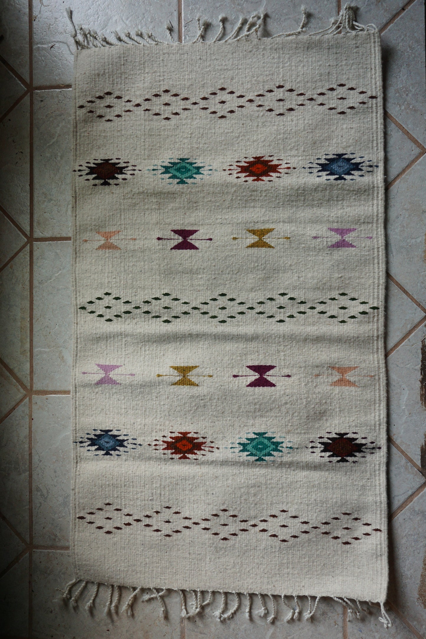 Oaxacan wool rug ~ abuelita